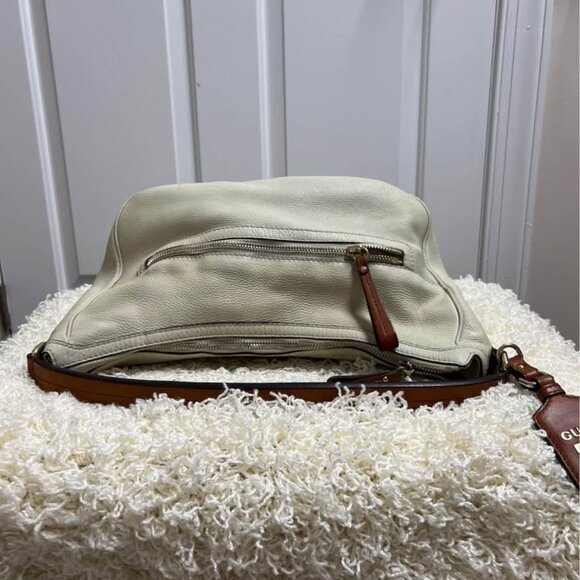 100% Authentic Gucci Hobo Handbag Off White 15x9x7 - Picture 4 of 8